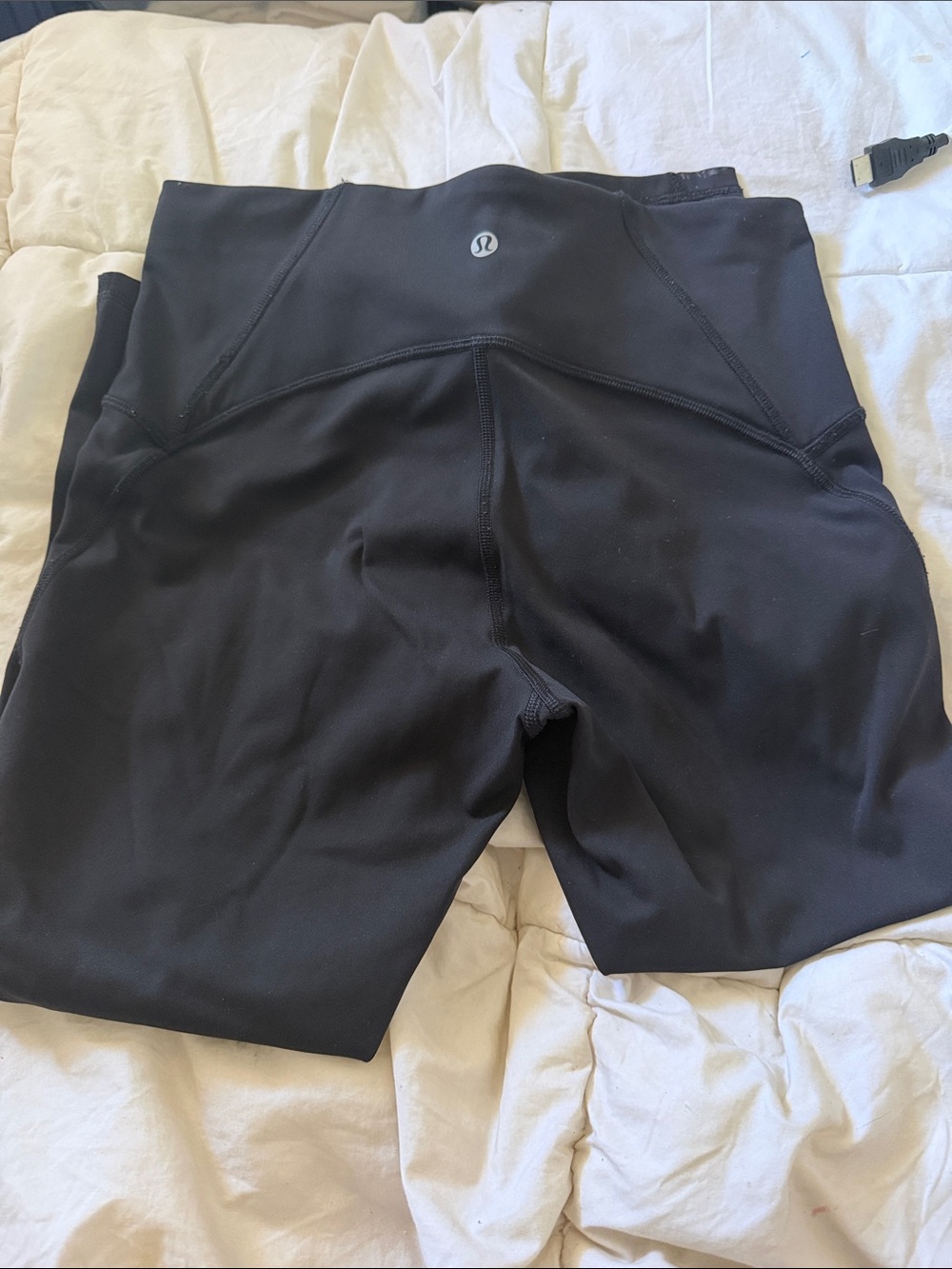 Lululemon Black High-Rise Workout Leggings